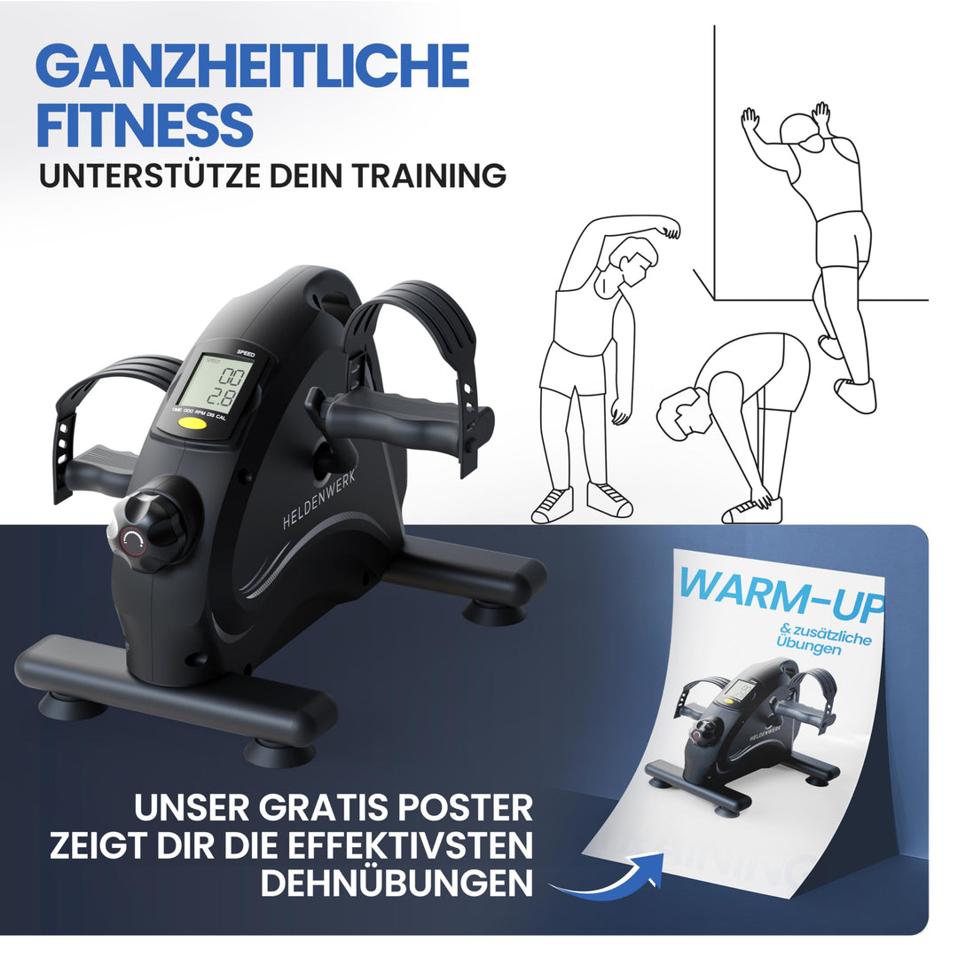 Pedaltrainer Set TÜV/GS geprüft für Senioren mit Anti-Rutschmatte - Bild 5