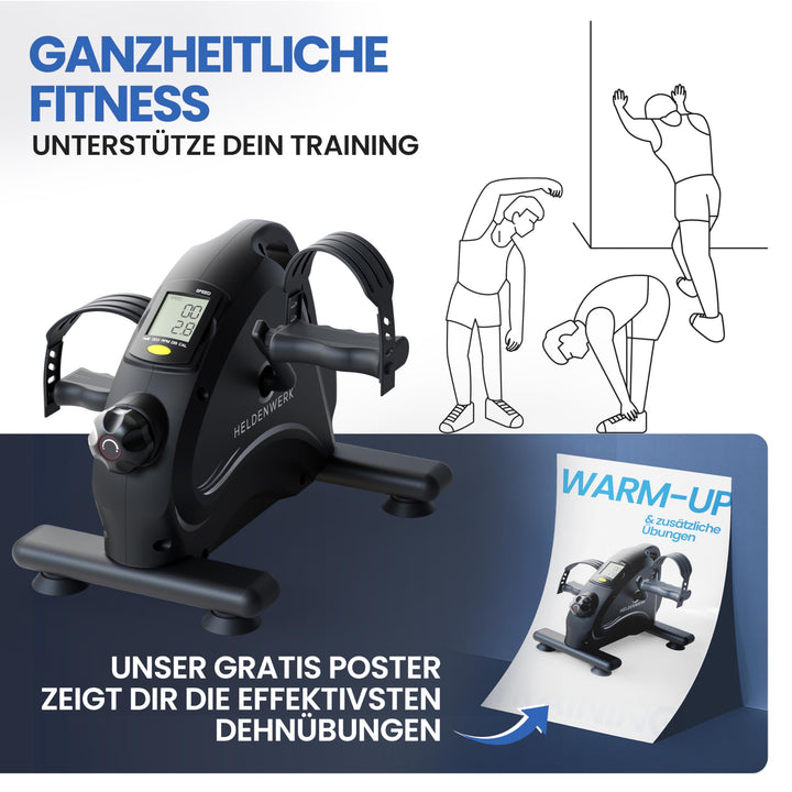 Pedaltrainer Set TÜV/GS geprüft für Senioren mit Anti-Rutschmatte - Bild 5