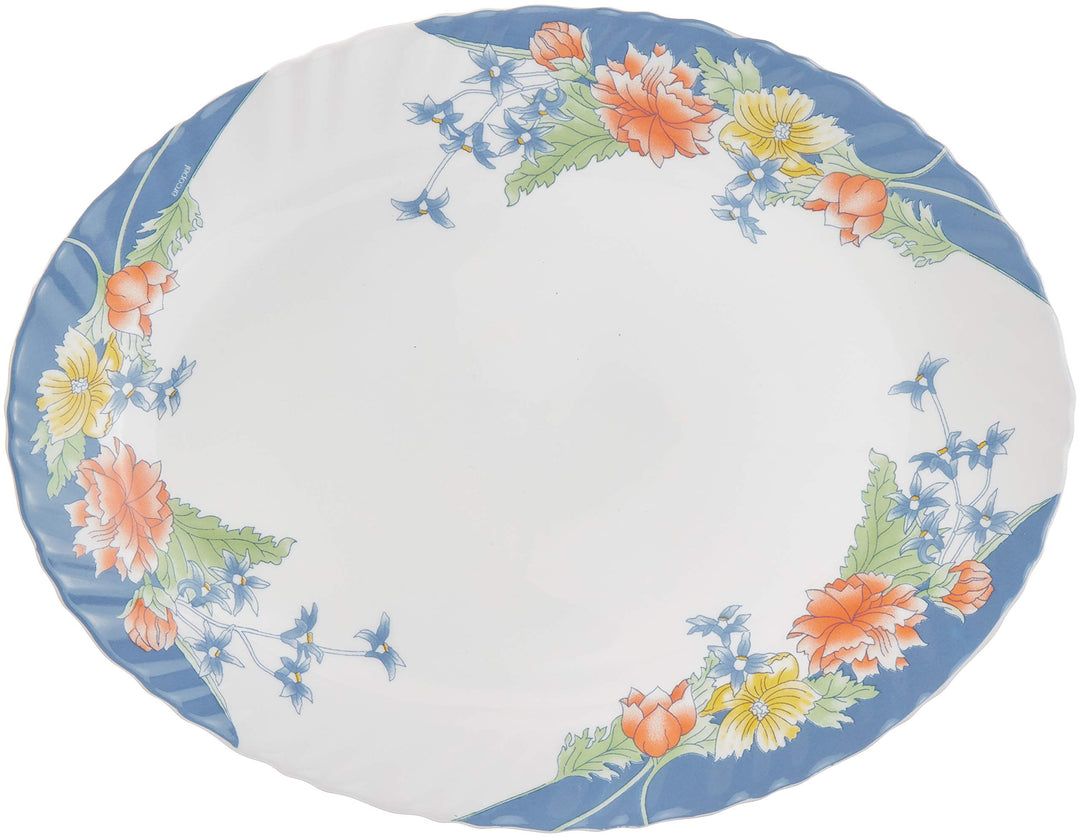 Tafelservice 26-teilig Hartglas mit Blumenmotiv für 6 Personen - Bild 4