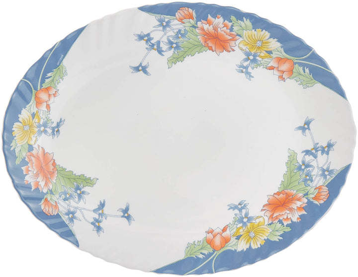 Tafelservice 26-teilig Hartglas mit Blumenmotiv für 6 Personen - Bild 4