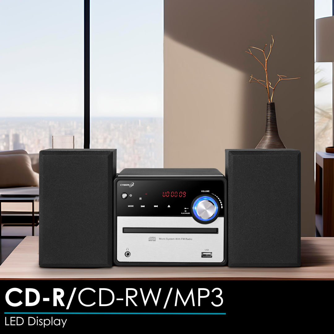 Kompaktanlage HiFi Stereo mit CD/MP3, FM Radio, USB, 2x4W - Bild 4