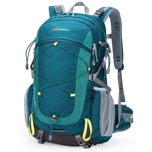 Wanderrucksack 40L Nylon mit Regenhülle für Trekking & Camping