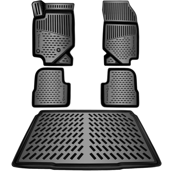 Gummimatten Set Opel Corsa F 2019–2026 Fussmatten &amp; Kofferraumwanne