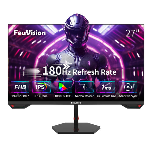 Gaming Monitor 27 Zoll Fast IPS 180Hz FHD 1080p Adaptive Sync