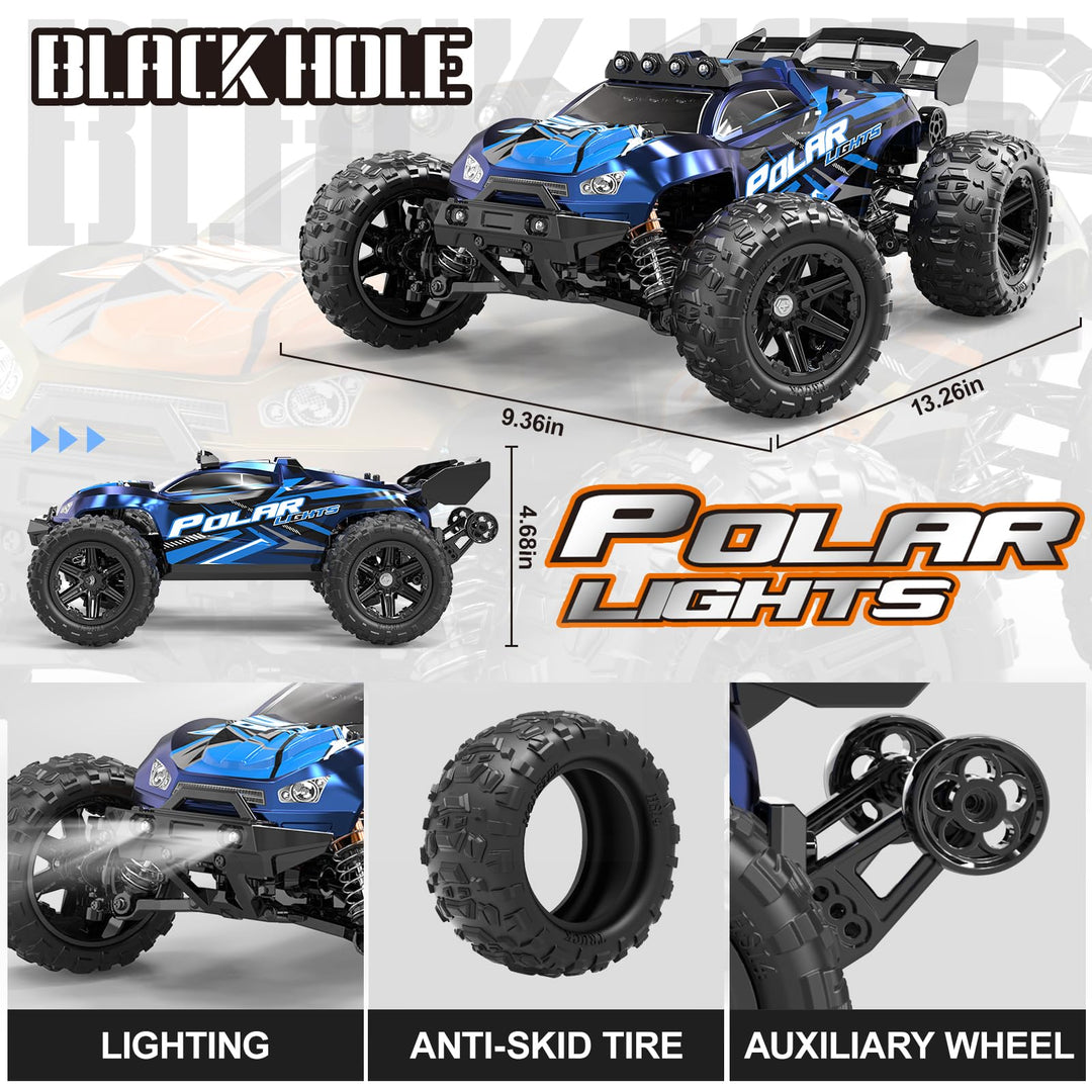 RC Monstertruck 1:14 4WD Off-Road 40 km/h mit LED und 2 Akkus - Bild 5