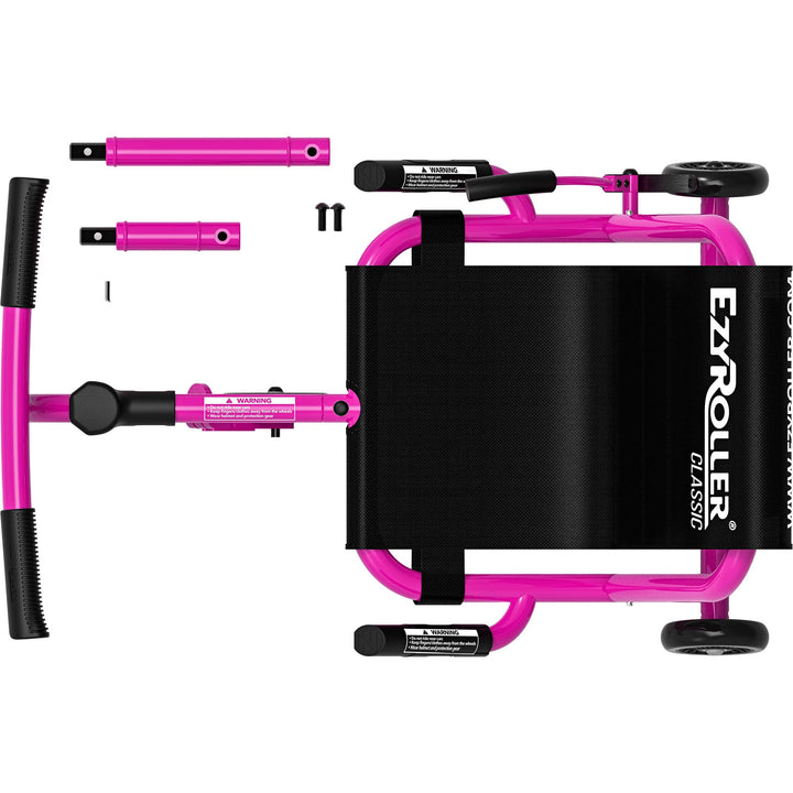 Drift-Dreirad Kinder 4–14 Jahre höhenverstellbar bis 70 kg pink - Bild 3