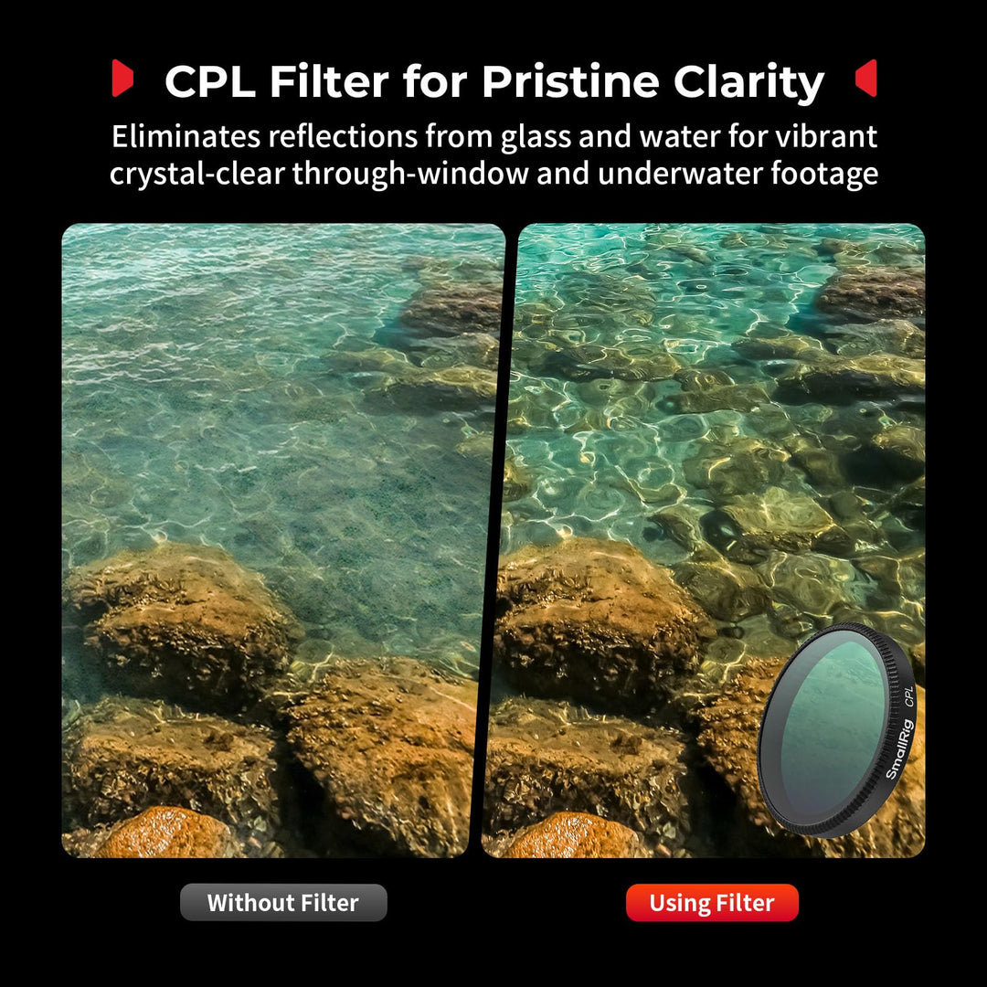 ND-Filter-Set für DJI Osmo Action 6 CPL ND8 ND16 ND32 5-teilig - Bild 4