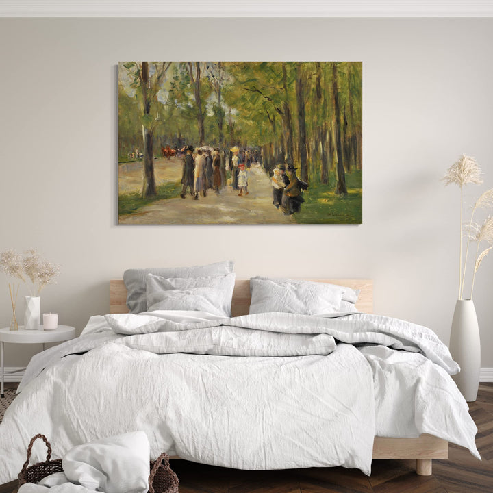 Leinwandbild Max Liebermann Allee im Tiergarten 80x60 cm - Bild 6