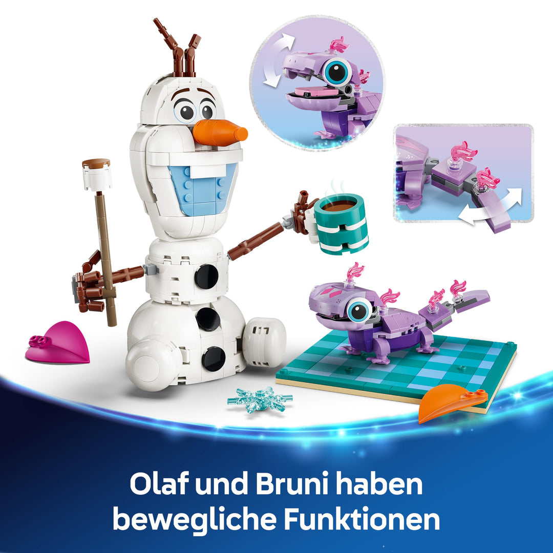 Klemmbausteine Frozen Olaf &amp; Bruni Picknick-Set 478 Teile ab 7 Jahre - Bild 5