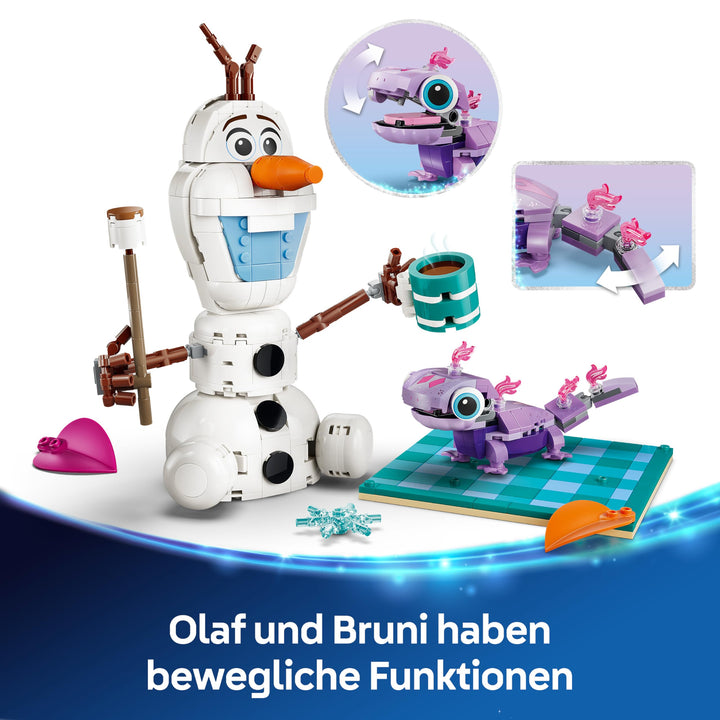 Klemmbausteine Frozen Olaf &amp; Bruni Picknick-Set 478 Teile ab 7 Jahre - Bild 5