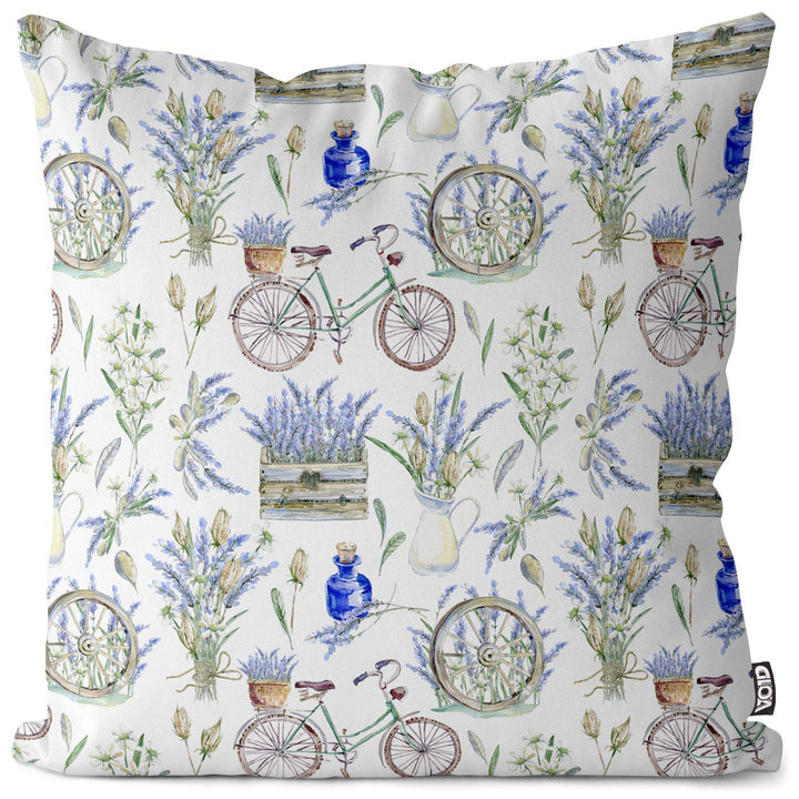 Kissenbezug Outdoor Aquarell-Motiv 50x50 cm Polyester wetterfest