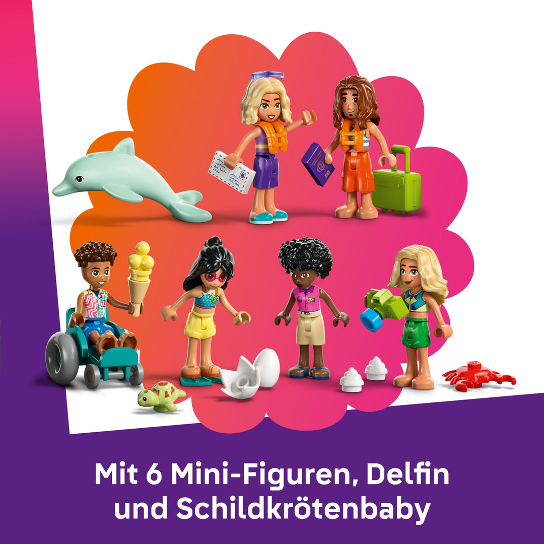 LEGO Friends Strandresort Bauset 1140 Teile mit Eisdiele ab 8 Jahren - Bild 5