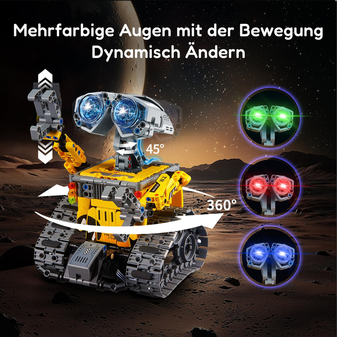Roboter-Bausatz 6-in-1 mit App und Fernsteuerung 631 Teile ab 8 J. - Bild 3