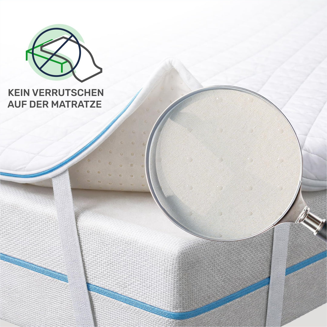 Matratzentopper Memory Foam 90x200 cm 5 cm hoch Druckentlastung - Bild 4