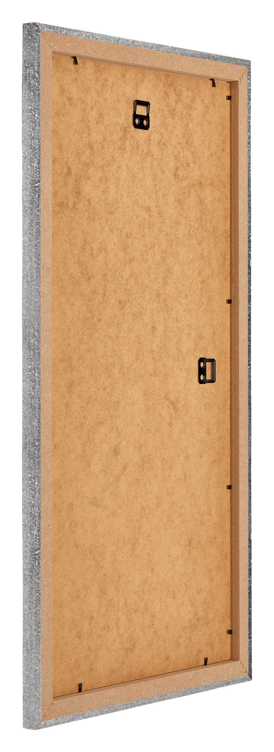 Bilderrahmen 40x70 cm Grau Gewischt MDF mit Antireflex-Glas - Bild 5