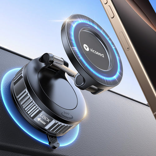 Magnet Handyhalterung Auto MagSafe Vakuumsaugnapf 360° verstellbar