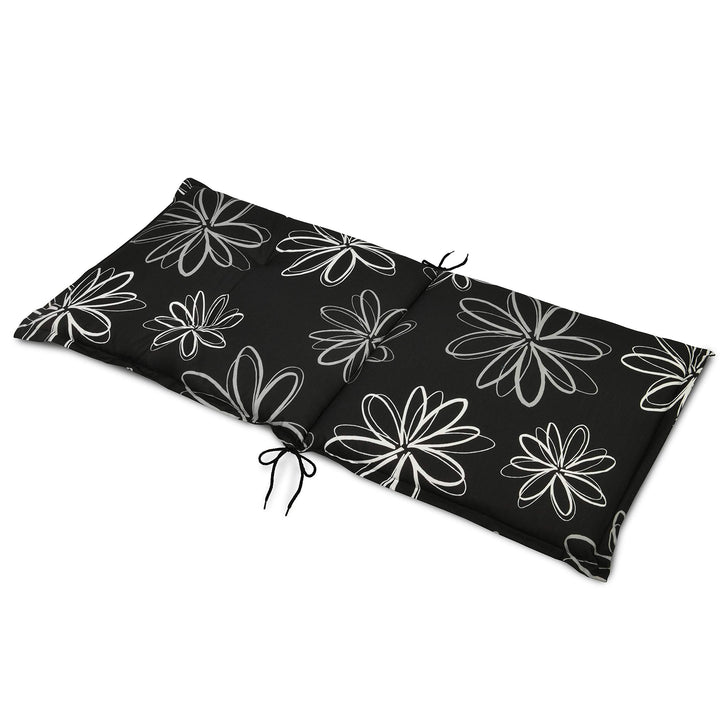 Niedriglehner Auflage Gartenstuhl Blumenmuster 48% Baumwolle OEKO-TEX - Bild 5