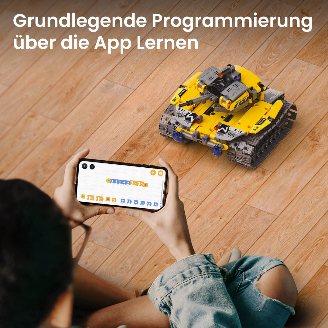 Roboter Baukasten ferngesteuert 5-in-1 mit App 488 Teile ab 8 Jahre - Bild 4