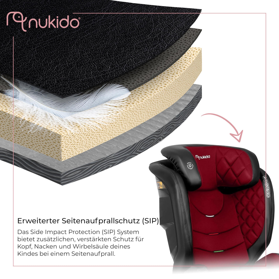 Kindersitz ISOFIX 15-36 kg mit SIP-Schutz, 12-fach verstellbar - Bild 5