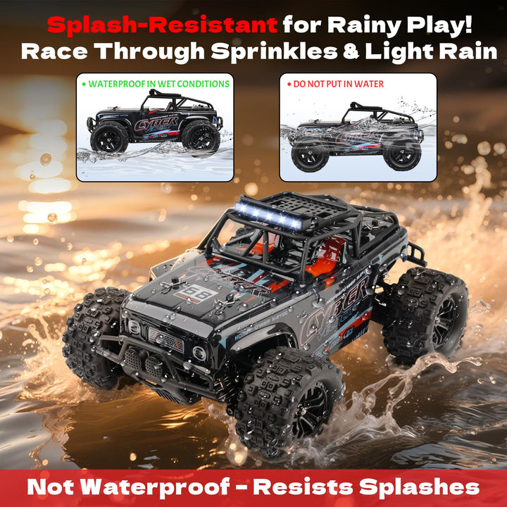 RC Auto 4WD 1:18 Offroad 40 km/h mit 2 Akkus 60 Min Fahrspass - Bild 6