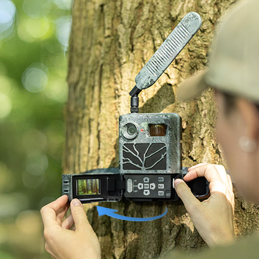 Wildkamera 4G LTE mit App 32 GB Speicher 940nm Nachtsicht - Bild 3