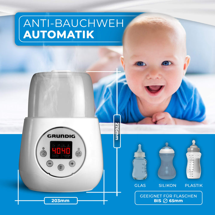 Flaschenwärmer 3-in-1 mit Sterilisator für 2 Flaschen und Babykost - Bild 6