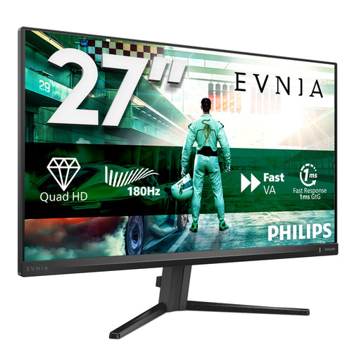 Gaming Monitor 27 Zoll WQHD 180Hz Fast-VA 1ms HDR10 FreeSync
