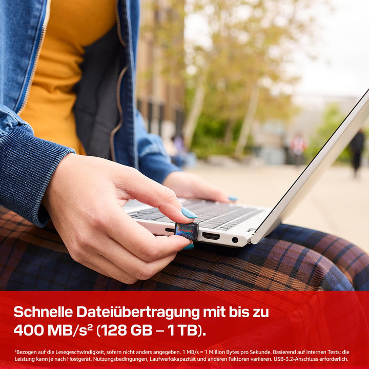 USB-C Stick 512 GB Mini-Format bis 400 MB/s Lesen - Bild 4