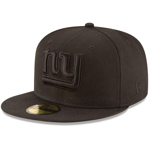 Fitted Cap NFL 59FIFTY Wolle schwarz tonal Logo Herren
