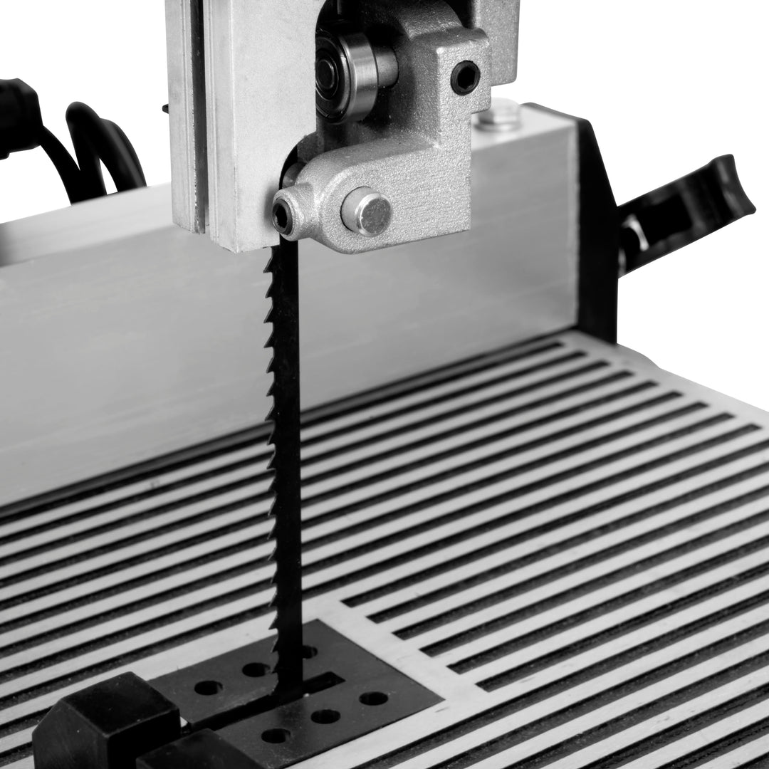 Bandsäge 250W Tischmodell 80mm Schnitthöhe mit Absauganschluss - Bild 2