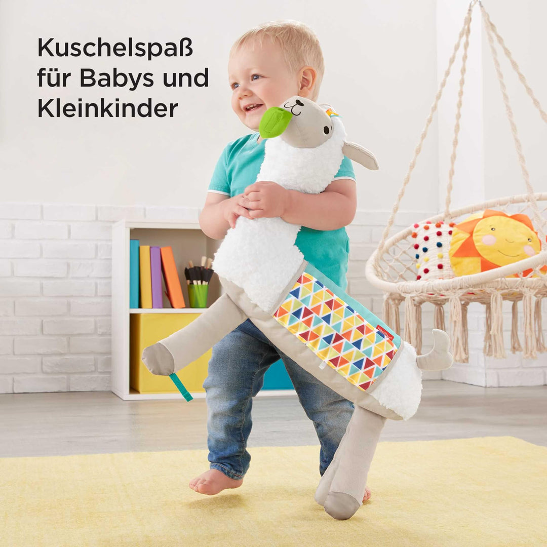 Spielkissen Bauchlage Lama 4-in-1 mit 3 Spielzeugen für Babys - Bild 4