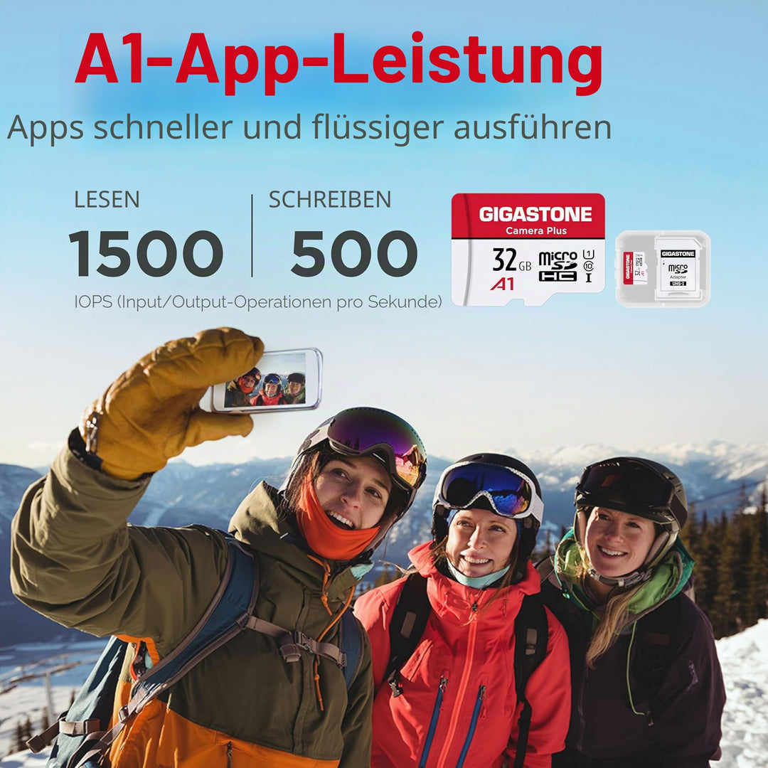 MicroSDHC Karte 32GB 5er-Pack UHS-I U1 mit SD-Adapter Full HD - Bild 5
