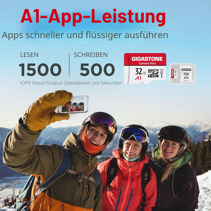 MicroSDHC Karte 32GB 5er-Pack UHS-I U1 mit SD-Adapter Full HD - Bild 5
