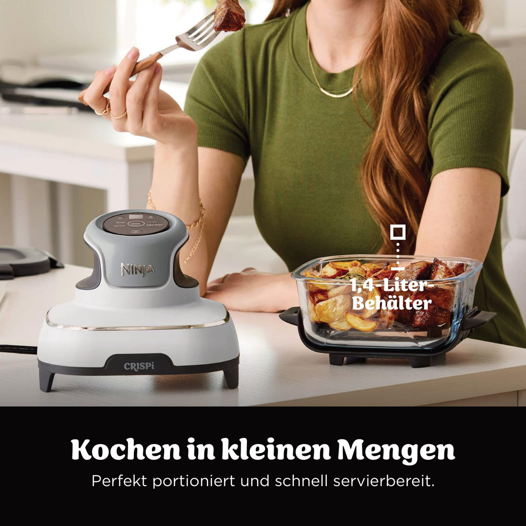 Heissluftfritteuse tragbar 3,8 l + 1,4 l Glas mit Tasche - Bild 7
