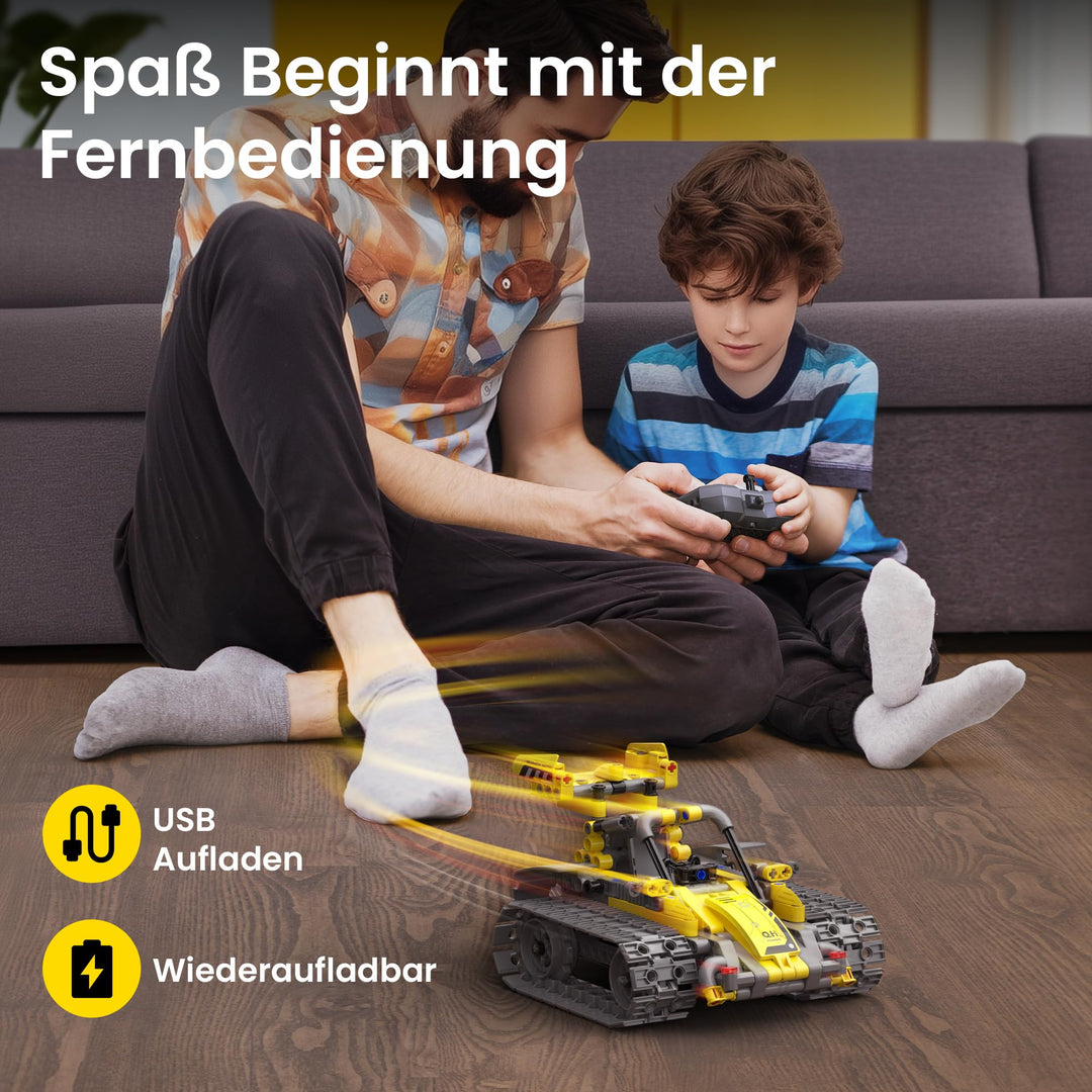 Roboter Baukasten ferngesteuert 5-in-1 mit App 488 Teile ab 8 Jahre - Bild 3