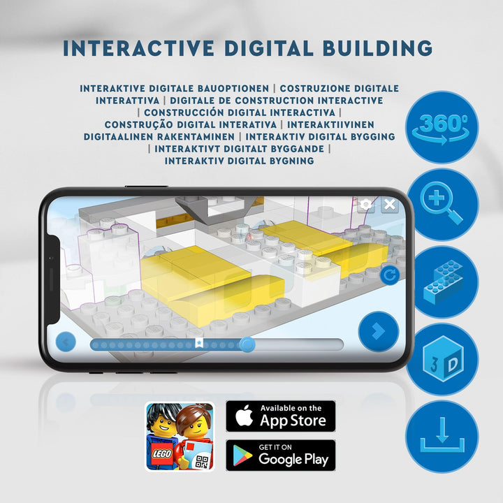 Flughafenlöschfahrzeug Bauset 691 Teile mit 4 Minifiguren ab 7 Jahre - Bild 11
