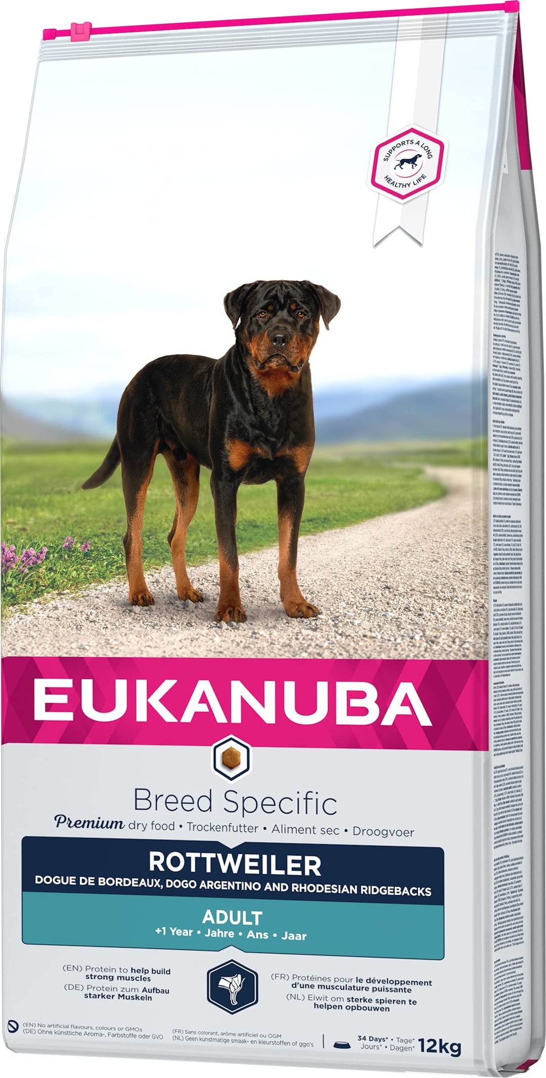 Hundetrockenfutter Rottweiler Breed Specific 12 kg Herz &amp; Muskel - Bild 5