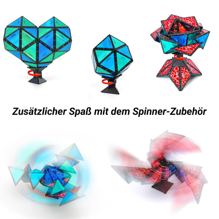 Magnet-Pyramiden-Puzzle 243 Magnete 12 Teile leuchtend für Kinder &amp; Erwachsene - Bild 8