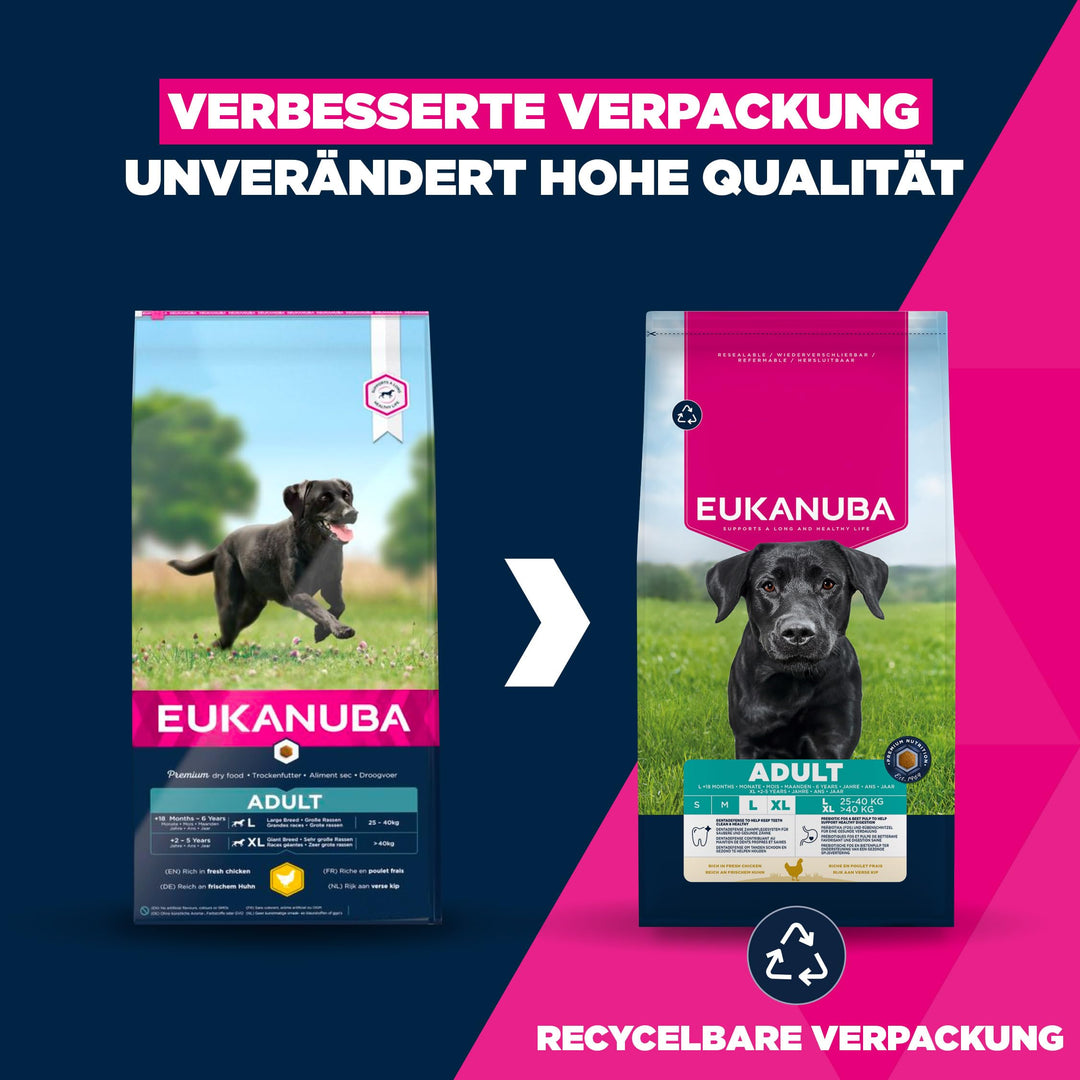 Trockenfutter grosse Rassen Huhn 15 kg – Gelenk &amp; Fell - Bild 2