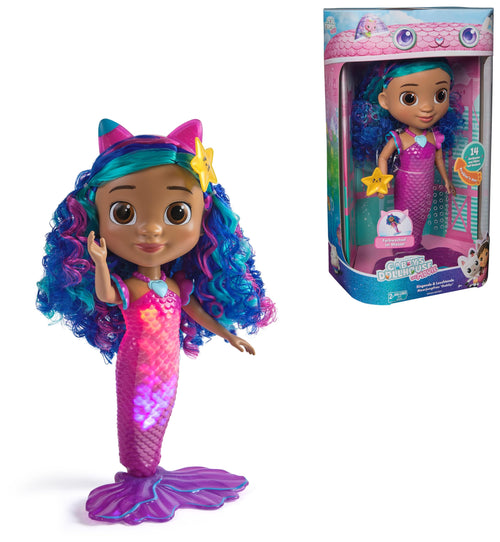 Meerjungfrau Puppe 35 cm mit Licht & Sound Farbwechsel ab 3 Jahren