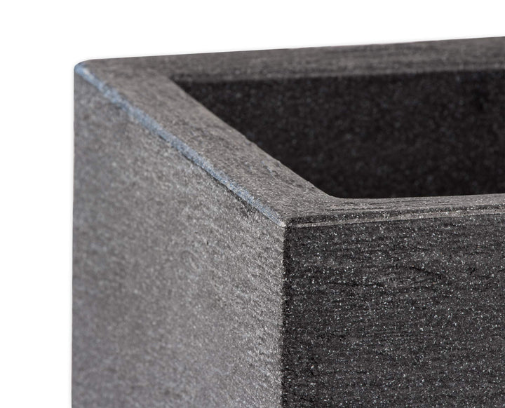 Pflanzkübel Rechteckig 80x30 cm Granitoptik Anthrazit Frostsicher - Bild 2