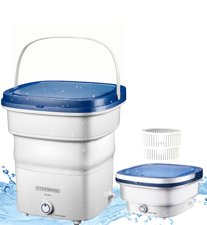 Faltbare Miniwaschmaschine 1,5 kg 135 W für Camping und Reise