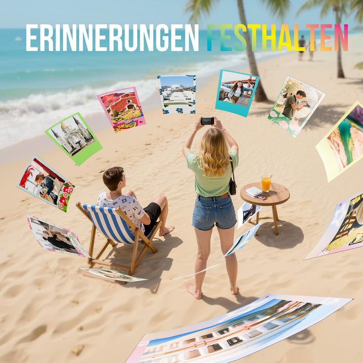 Fotodrucker fuer Smartphone kompakt weiss mit Bluetooth - Bild 10