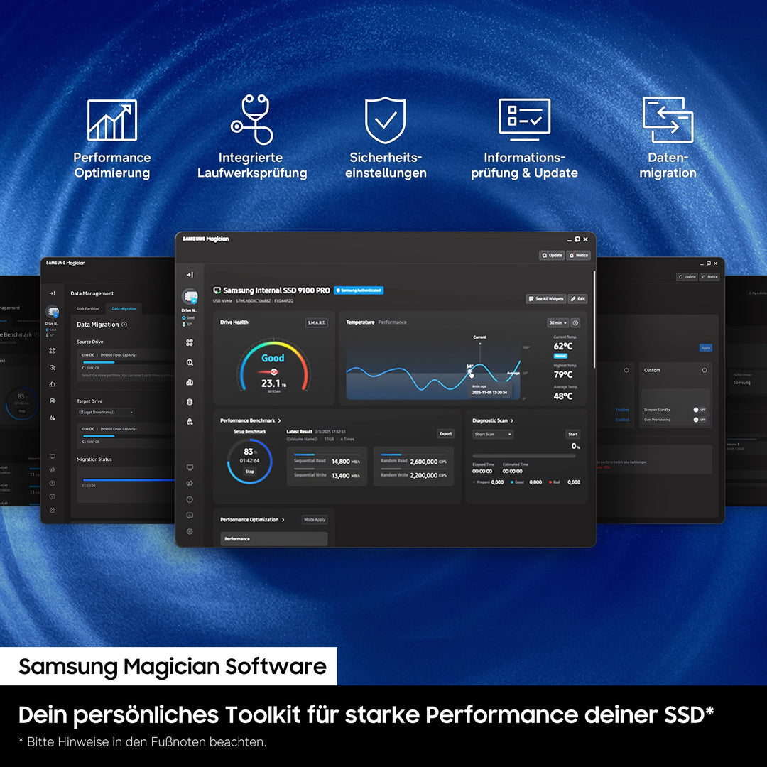 NVMe M.2 SSD 1 TB PCIe 4.0 7450 MB/s fuer Gaming und 4K-Video - Bild 7