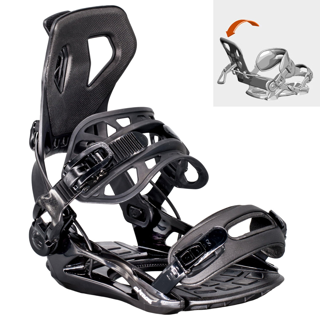 Snowboard Komplettset 155 cm mit Bindung, Boots &amp; Tasche Allround - Bild 2