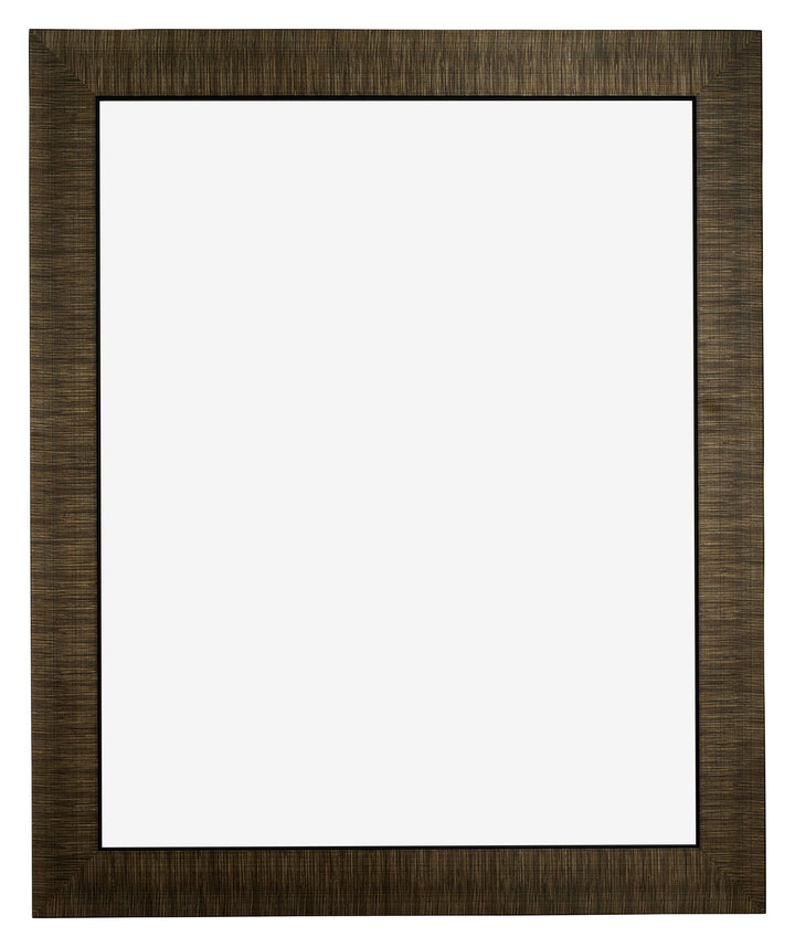 Bilderrahmen 40x50 cm Holz champagner gebürstet entspiegeltes Glas - Bild 3