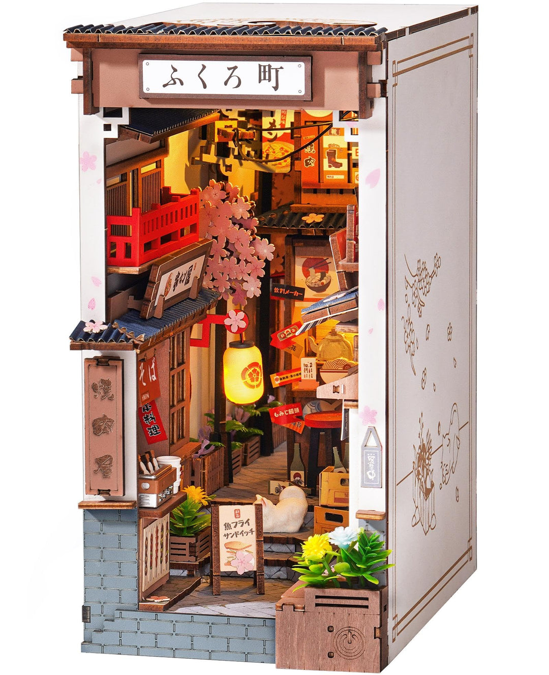 Book Nook Bausatz Sakura Wine Alley Japanische Gasse 249 Teile