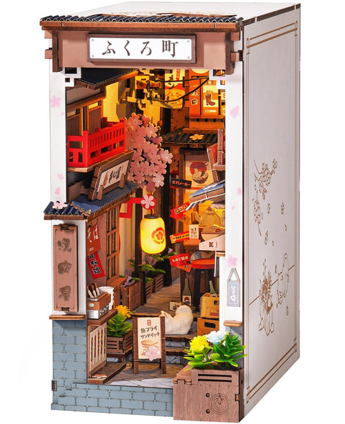 Book Nook Bausatz Sakura Wine Alley Japanische Gasse 249 Teile