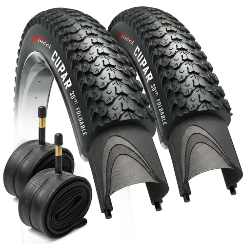 Fahrradreifen 26 Zoll Set 57-559 mit Faltreif und AV-Schlauch
