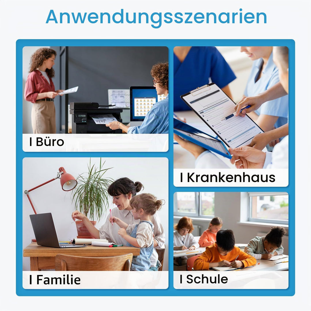 Druckerpatronen 303 XL Schwarz + Farbe kompatibel für HP Envy - Bild 6